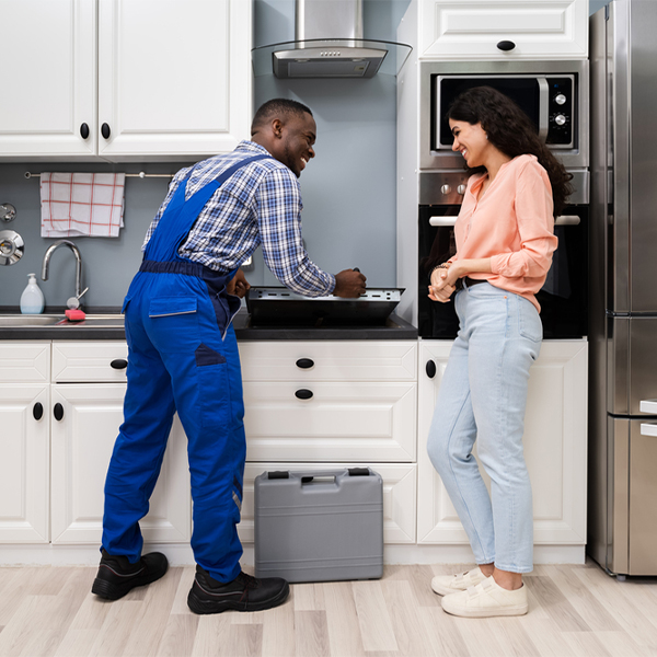 can you provide an estimate for cooktop repair before beginning any work in Twin Lakes Virginia